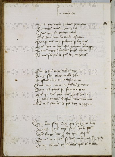 LO CANVIADOR,DE JORDI DE ST JORDI-MS10264 F93V-SATIRA A BANQUEROS
MADRID, BIBLIOTECA