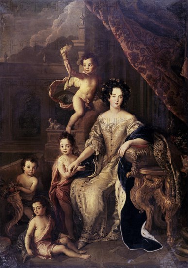 MIGNARD PIERRE 1612/93
Z-RETRATO DE MARIA DE MONTESPAN Y SUS HIJOS
VERSALLES, MUSEO