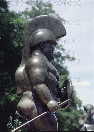 BOTERO FERNANDO 1932
ESCULTURA-GUERRERO
MADRID, EXPOSICION BOTERO
MADRID

This image is not