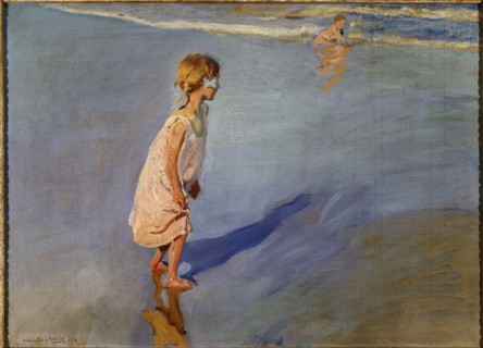 Sorolla, Fillette au noeud bleu