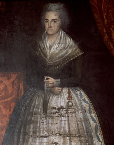 CRUZ Y RIOS LUIS DE 1776/1853
JUANA DEL HOYO-MARQUESA DE S ANDRES
MADRID, COLECCION