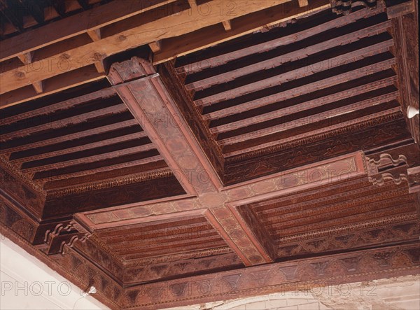 TECHO MUDEJAR DEL REFECTORIO S XIII
TOLEDO, CONVENTO DE SAN CLEMENTE
TOLEDO

This image is not