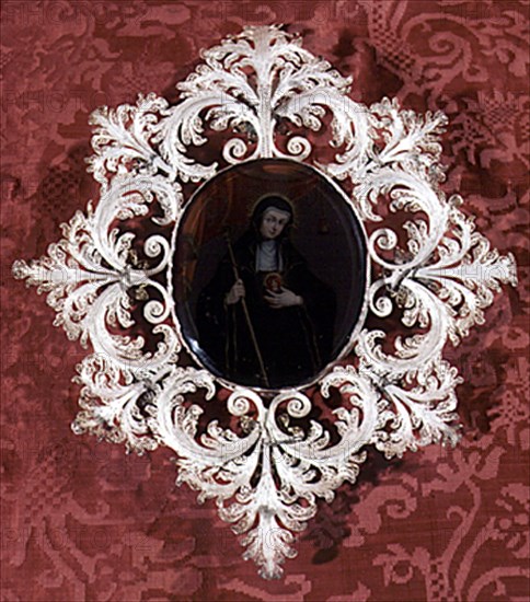 MARCO DE HILO DE PLATA FILIGRANA CORDOBESA S XVIII
TOLEDO, CONVENTO DE SAN