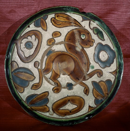 PLATO DE CUERDA SECA SIGLO XV
MADRID, INSTITUTO VALENCIA DE DON JUAN
MADRID

This image is not