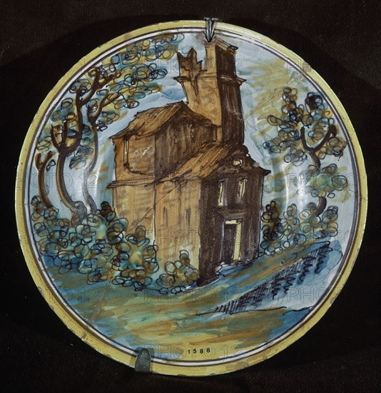 PLATO CERAMICA DE TALAVERA S XVII
MADRID, INSTITUTO VALENCIA DE DON JUAN
MADRID

This image is