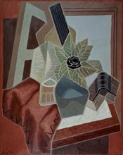 GRIS JUAN 1887/1927
COMPOSICION DE LA ROSA 1926 OLEO-LIENZO
MADRID, COLECCION