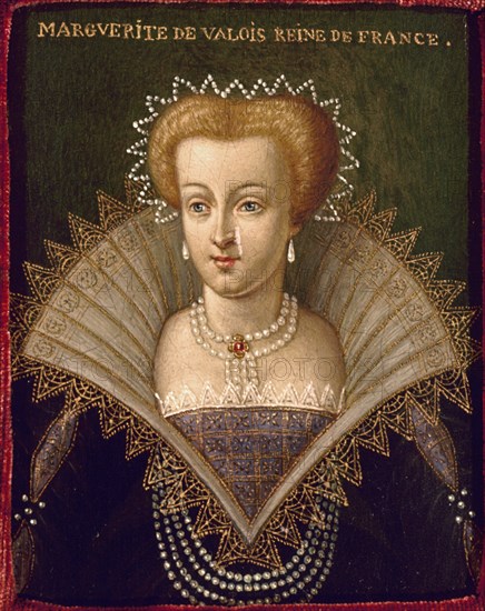 CLOUET FRANÇOIS 1510/72
LA REINA MARGARITA DE VALOIS-REINA DE FRANCIA
MADRID, COLECCION