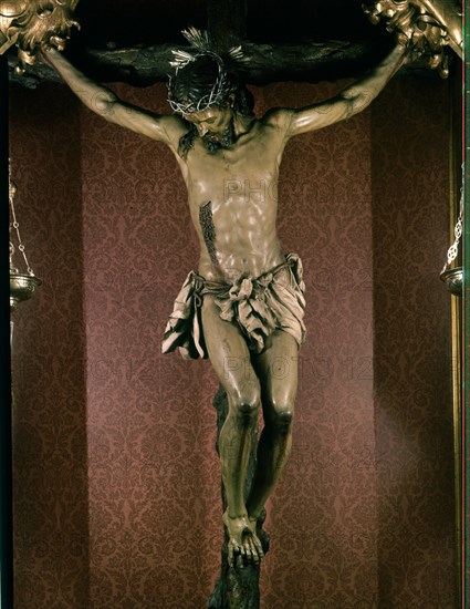 SALVADOR CARMONA LUIS 1709/1767
CRISTO CRUCIFICADO
MADRID, IGLESIA DE SAN MIGUEL
MADRID