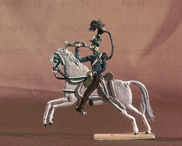 ORTELLI
TROMPETA DE LANCEROS GUARDIA DE FERNANDO VII
MADRID, COLECCION PARTICULAR
MADRID

This