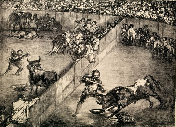 Goya, La Plaza partida