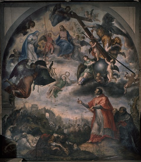 CAMILO FRANCISCO 1615/1673
S CARLOS BORROMEO Y LA PESTE DE MILAN
SALAMANCA, CATEDRAL