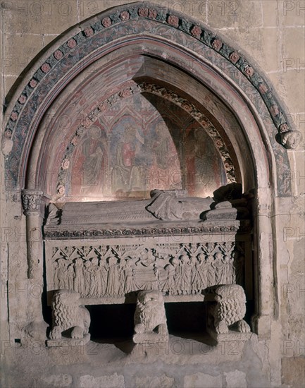 SEPULCRO DEL CHANTRE APARICIO GUILLEN
SALAMANCA, CATEDRAL VIEJA
SALAMANCA