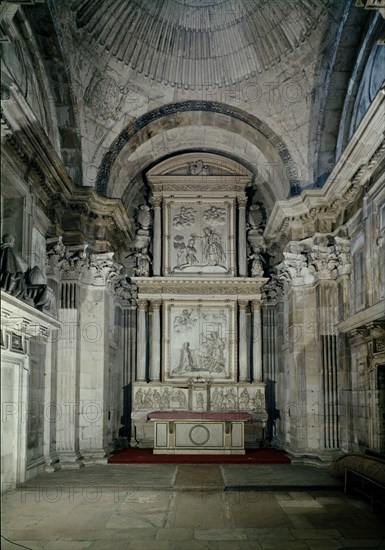 FERNANDEZ DE VEGA LUIS1600/75
CAPILLA REYES VIGILES-RETABLO BARROCO
OVIEDO, CATEDRAL DE SAN