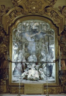 Altar inside the Women Hospital of Cadiz
