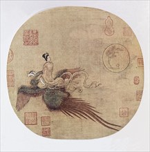 ANONIMO SIGLO XI/XII
DIOSA RAPTADA-DINASTIA SONG-PINTURA EN SEDA
PEKIN, MUSEO DE