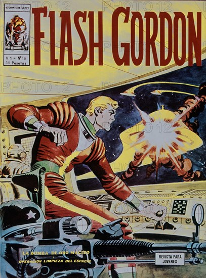 RAYMOND ALEX
PORTADA DE COMIC DE FLASH GORDON