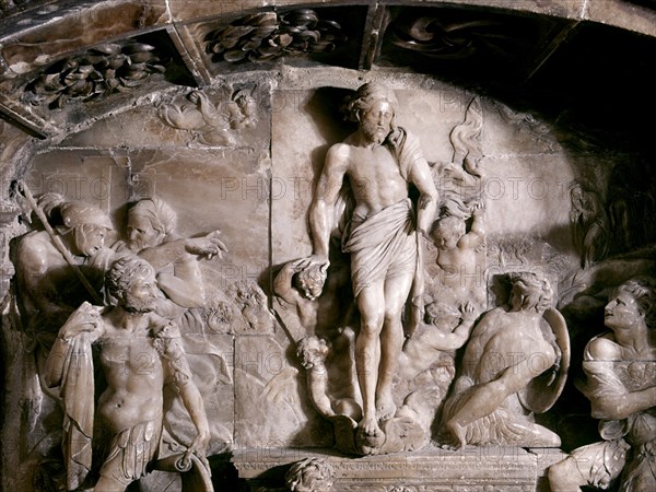 FORMENT DAMIAN 1480/1540
RESURRECCION DE JESUCRISTO  - ALTO RELIEVE EN ALABASTRO
VALENCIA,