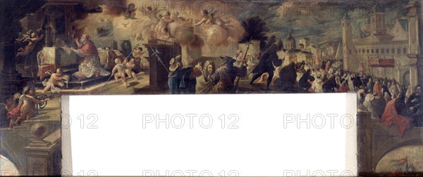 ARDEMANS TEODORO 1664/1726
PANEL DE UNA SOBREPUERTA
MADRID, PALACIO ARZOBISPAL
MADRID

This