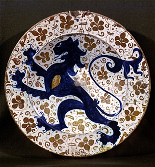 PLATO DE CERAMICA DE MANISES S XV
MADRID, MUSEO ARQUEOLOGICO NACIONAL
MADRID

This image is not