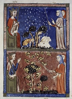LIBRO DEL HAGGADAH DE SARAJEVO-LAS 7 PLAGAS DE EGIPTO-1350-MANUSCRITO JUDIO CATALAN
MADRID,