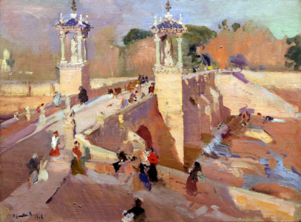 Sorolla, Le Pont Royal à Valence