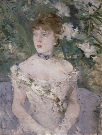 MORISOT BERTHE 1841/95
MUCHACHA EN EL BAILE - S XIX - IMPRESIONISMO FRANCES
PARIS, MUSEO DE