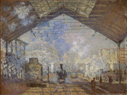 Monet, Gare Saint Lazare, Paris