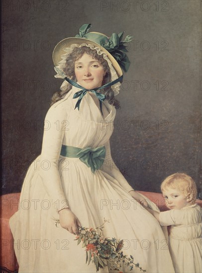 DAVID JACQUES LOUIS 1748/1825
MADAME SERIZIAT
PARIS, MUSEO LOUVRE-INTERIOR
FRANCIA