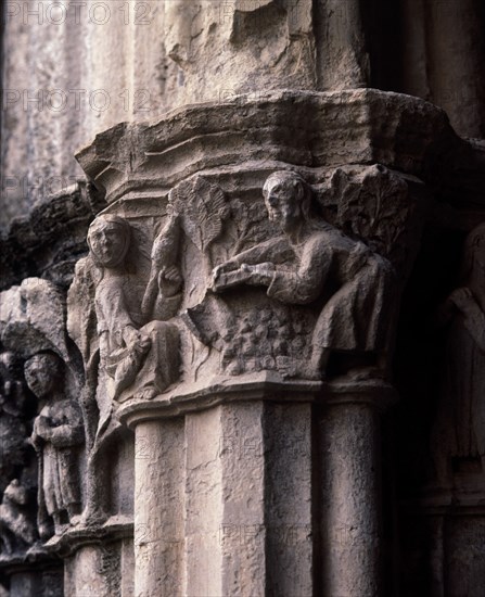 CAPITEL
SANTES CREUS, MONASTERIO SANTES CREUS
TARRAGONA