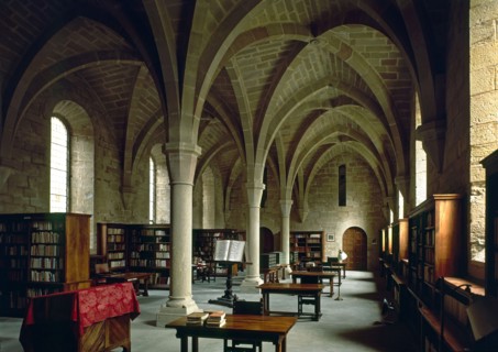 Bibliothèque du monastère de Santa Maria de Poblet