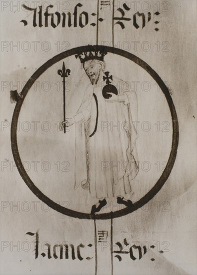 ALFONSO III EL LIBERAL 1285-1291 (MANUSCRITO DE POBLET)
TARRAGONA, MUSEO
TARRAGONA

This image