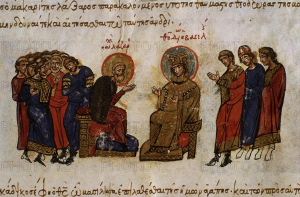 SKYLLITZES
HISTORIA MATRITENSIS-CRONICA BIZANTINA
MADRID, BIBLIOTECA NACIONAL
MADRID

This