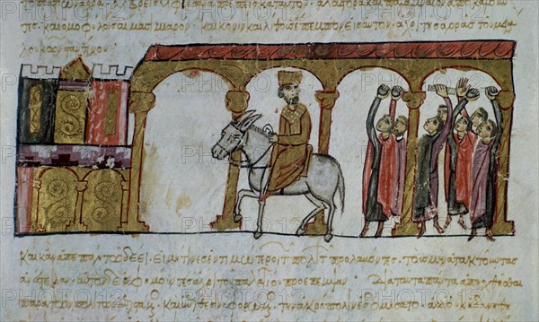 SKYLLITZES
HISTORIA MATRITENSIS-CRONICA BIZANTINA F 155
MADRID, BIBLIOTECA