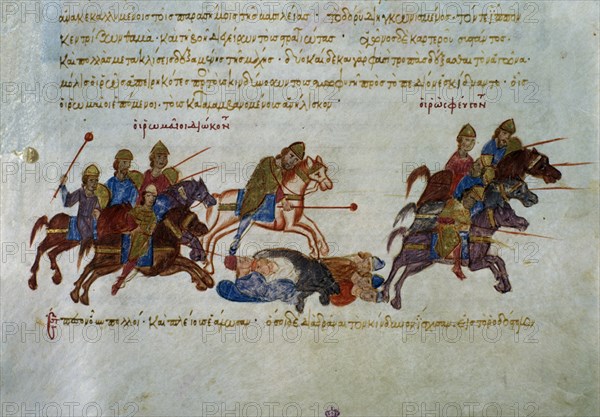 SKYLLITZES
HISTORIA MATRITENSIS-CRONICA BIZANTINA F 167
MADRID, BIBLIOTECA