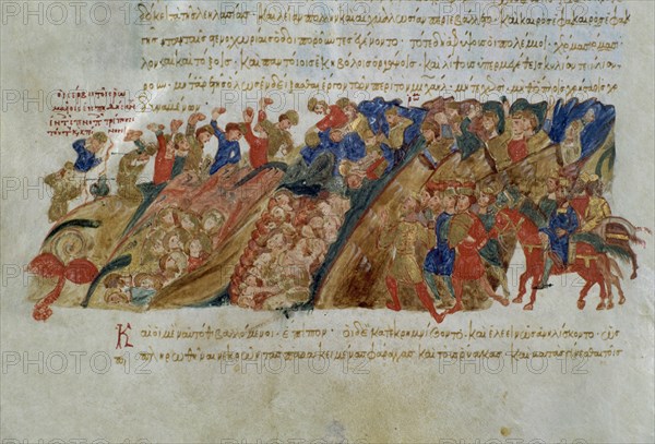 SKYLLITZES
HISTORIA MATRITENSIS-CRONICA BIZANTINA F 222
MADRID, BIBLIOTECA