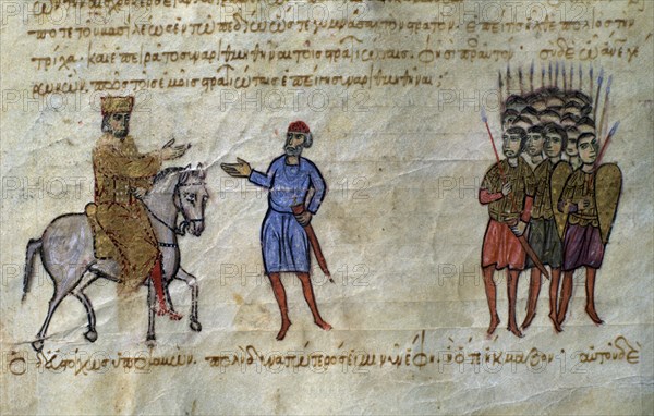 SKYLLITZES
HISTORIA MATRITENSIS-CRONICA BIZANTINA
MADRID, BIBLIOTECA NACIONAL
MADRID

This