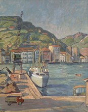 MONTES ITURRIOZ GASP
PUERTO DE PASAJES-1975-OLEO/LIENZO 55X45 CM
SAN SEBASTIAN, BANCO