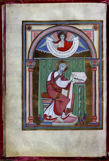 CODEX AUREUS-APOSTOL S MATEO ESCRIBIENDO
SAN LORENZO DEL ESCORIAL,
