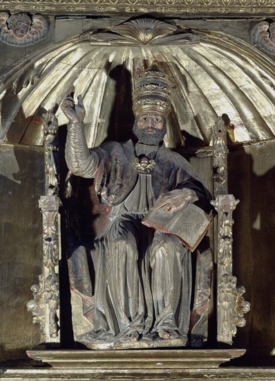 BERRUGUETE ALONSO 1488/1561
RETABLO-S PEDRO
FUENTES DE NAVA, IGLESIA DE SAN PEDRO
PALENCIA