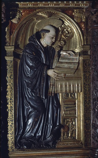 BERRUGUETE ALONSO 1488/1561
SILLERIA DE S BENITO
VALLADOLID, MUSEO NACIONAL DE