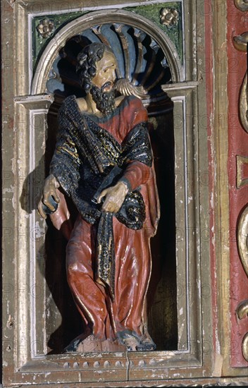 BERRUGUETE ALONSO 1488/1561
APOSTOL-RETABLO DE MEJORADA 1523/6- RENACIMIENTO ESPAÑOL
VALLADOLID,