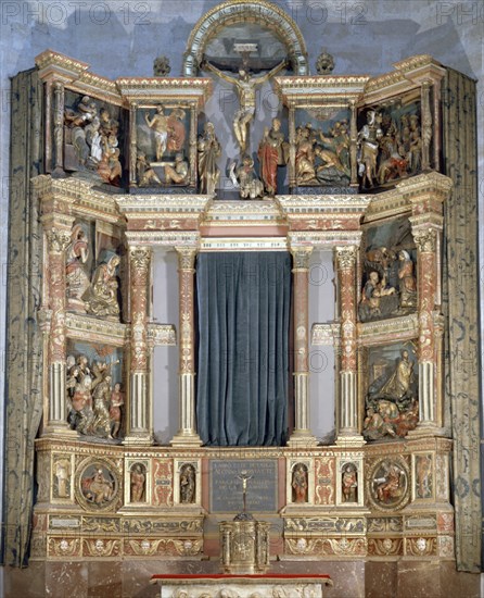 BERRUGUETE ALONSO 1488/1561
RETABLO DEL MONASTERIO DE LA MEJORADA/OLMEDO- 1523/6- RENACIMIENTO