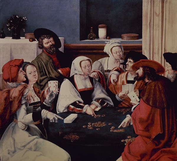 LEYDEN VAN
JUGADORES DE NAIPES-S XVI
WASHINGTON D.F., NATIONAL GALLERY
EEUU

This image is not
