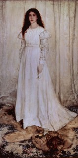 Whistler, Symphonie en blanc n°1. La jeune fille en blanc