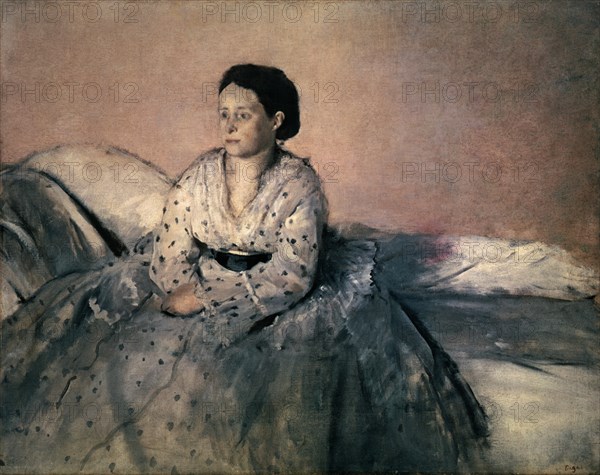 DEGAS EDGAR 1834/1917
MADAME RENE DEGAS                                 (*1834/+1917)
WASHINGTON