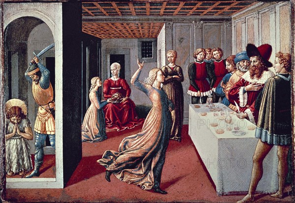 GOZZOLI BENOZZO 1420-1497
LA DANZA DE SALOME - S XV - RENACIMIENTO ITALIANO
WASHINGTON D.F.,