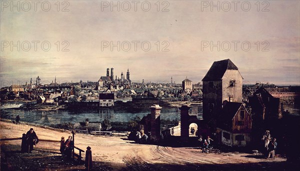 BELLOTO BERNARDO 1720/80
VISTA DE MUNICH S XVIII
WASHINGTON D.F., NATIONAL GALLERY
EEUU

This