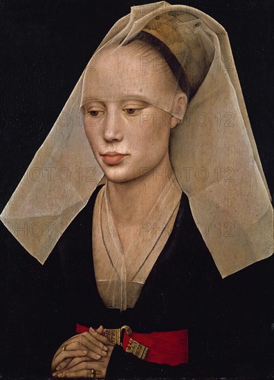 WEYDEN VAN DER 1399/1464
RETRATO DE DAMA
WASHINGTON D.F., NATIONAL GALLERY
EEUU

This image is