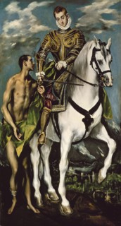 Le Greco, Saint Martin et le pauvre