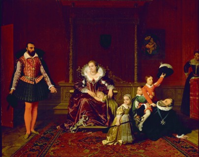 Ingres, Henry IV receiving the Ambassador of Spain